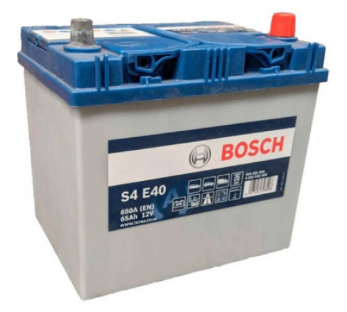 Аккумулятор автомобильный Bosch 65А (0 092 S4E 400)