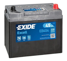 Аккумулятор автомобильный EXIDE EXCELL 45A (EB454)