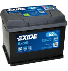 Аккумулятор автомобильный EXIDE EXCELL 62A (EB620)