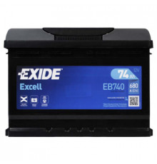 Аккумулятор автомобильный EXIDE EXCELL 74A (EB740)