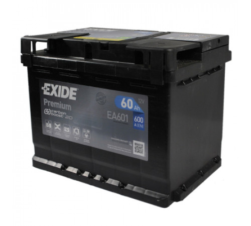 Аккумулятор автомобильный EXIDE PREMIUM 60A (EA601)
