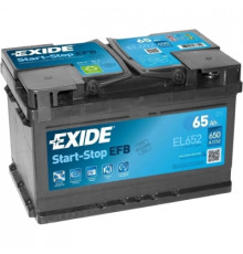 Аккумулятор автомобильный EXIDE START-STOP EFB 65A (EL652)