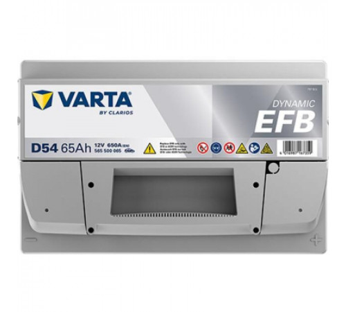 Аккумулятор автомобильный Varta Blue Dynamic START-STOP 65Ah (565500065)