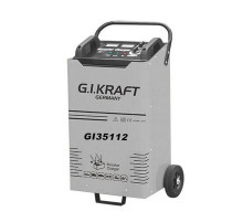 Зарядное устройство для автомобильного аккумулятора G.I.KRAFT пускозарядное 12/24V, 500A, 220V (GI35112)