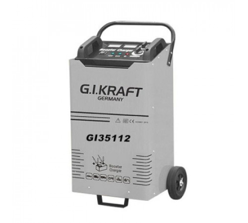 Зарядное устройство для автомобильного аккумулятора G.I.KRAFT пускозарядное 12/24V, 500A, 220V (GI35112)