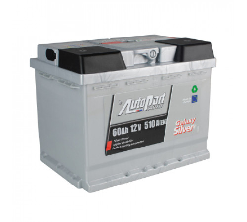 Акумулятор автомобільний AutoPart 60 Ah/12V Galaxy Silver (ARL060-GAS0)