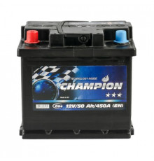Аккумулятор автомобильный Champion Black 50 Ah/12V (CHB50-1)