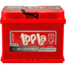 Аккумулятор автомобильный Topla 66 Ah/12V Energy Euro (108 066)