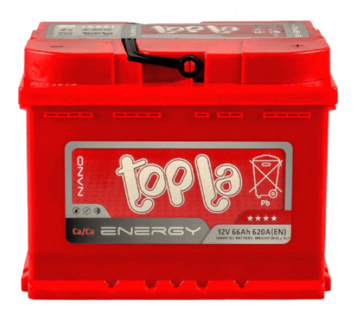 Акумулятор автомобільний Topla 66 Ah/12V Energy Euro (108 066)