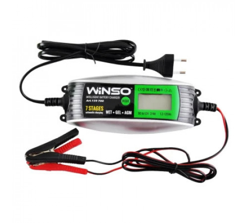 Зарядний пристрій для автомобільного акумулятора WINSO 139700
