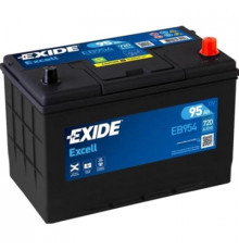 Аккумулятор автомобильный EXIDE EXCELL 95Ah ASIA Ев (-/+) (760EN) (EB954)