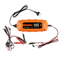 Зарядное устройство для автомобильного аккумулятора Neo Tools 6А/100Вт, 3-150Ач, для кислотних/AGM/GEL (11-892)