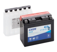 Акумулятор автомобільний EXIDE AGM 10Ah (+/-) (160EN) (ET12B-BS)