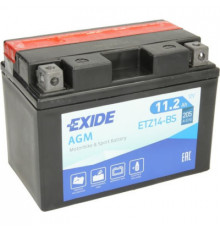 Аккумулятор автомобильный EXIDE AGM 11,2Ah (+/-) (205EN) (ETZ14-BS)