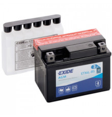Аккумулятор автомобильный EXIDE AGM 3Ah Ев (-/+) (50EN) (ETX4L-BS)