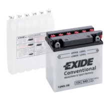 Акумулятор автомобільний EXIDE CONVENTIONAL 9Ah Ев (-/+) (85EN) (12N9-3B)