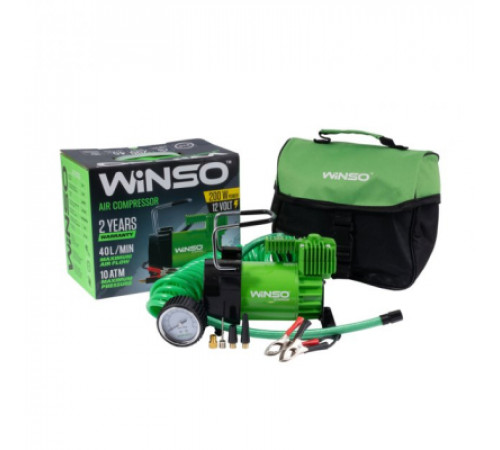 Автомобильный компрессор WINSO 10 Атм, 40 л/мин (126000)