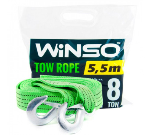 Трос буксировочный WINSO 8т, 5,5м (138050)