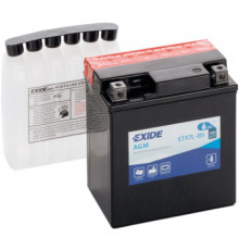 Аккумулятор автомобильный EXIDE AGM 6Ah Ев (-/+) (100EN) (ETX7L-BS)