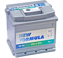 Акумулятор автомобільний NEW FORMULA 50Ah (+/-) 420EN (5502202210)
