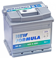 Аккумулятор автомобильный NEW FORMULA 50Ah (+/-) 420EN (5502202210)