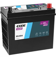 Аккумулятор автомобильный EXIDE START-STOP AGM 45Ah ASIA Ев (-/+) (380EN) (EK454)