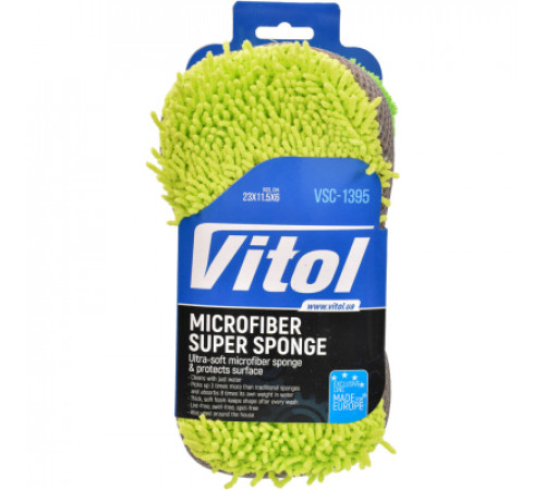 Губка для мытья Vitol VSC-1395
