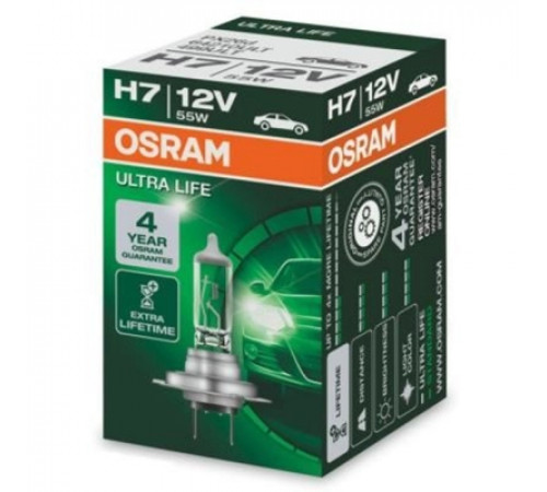 Автолампа Osram галогенова 55W (OS 64210 ULT)