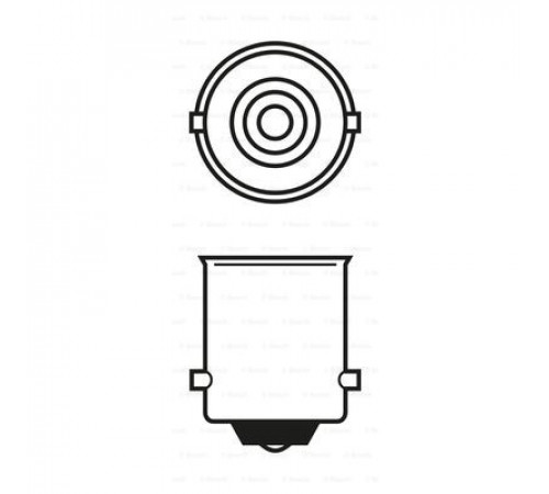 Автолампа Bosch 21W (1 987 302 239)