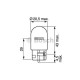 Автолампа Bosch 21W (1 987 302 251)