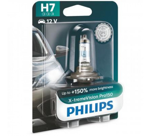 Автолампа Philips галогенова 55W (12972XVPB1)