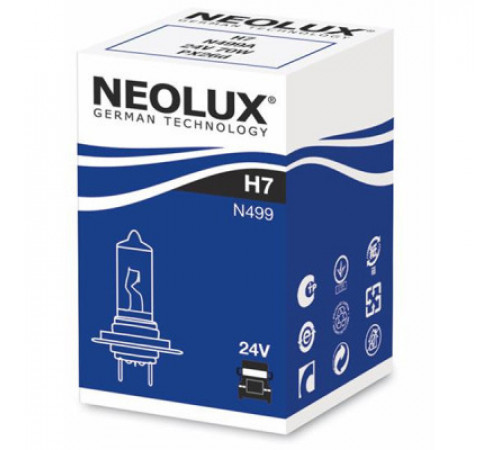 Автолампа Neolux галогенова 70W (N499A)