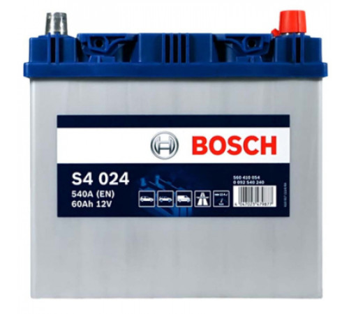 Аккумулятор автомобильный Bosch 60А (0 092 S40 240)