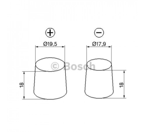 Аккумулятор автомобильный Bosch 56А (0 092 S30 050)
