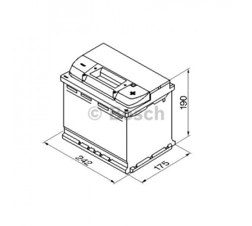 Аккумулятор автомобильный Bosch 60А (0 092 S40 050)