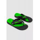 Вьетнамки детские, цвет черно-салатовый, 243R9015B-17