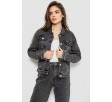 Куртка женская джинсовая, цвет серый, 255RA2300