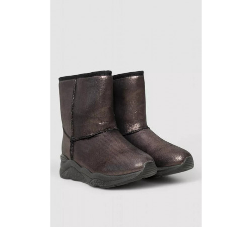 Уггі жіночі зі штучним хутром всередині, колір коричневий, 131R7410