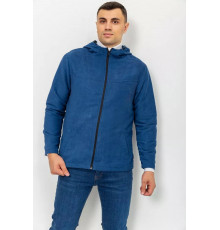 Вітровка чоловіча на блискавці, колір синій, 131R3009