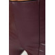 Лосини жіночі шкірозамінник, колір бордовий, 164R81