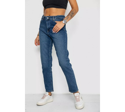 Джинсы женские MOM, цвет синий, 244R920-4