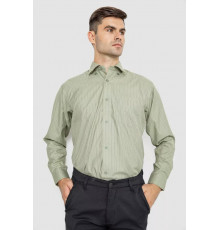 Рубашка мужская классическая, цвет оливковый, 244R332.