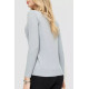 Кофта женская однотонная, цвет серый, 244R2033-1.