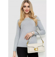 Кофта жіноча однотонна, колір сірий, 244R2033-1