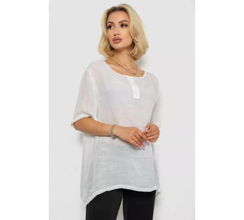 Блуза, цвет молочный, 244RM206