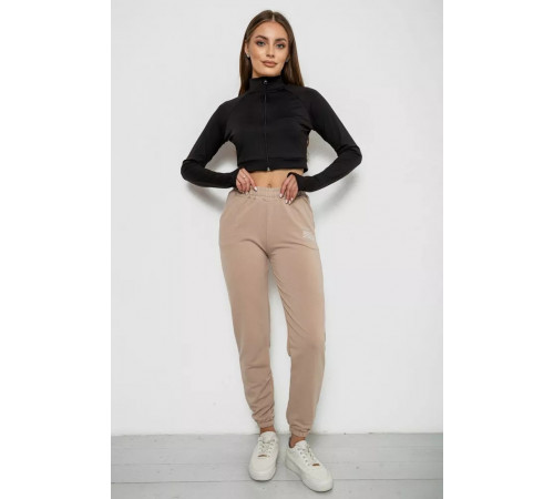 Спортивні штани жіночі, колір бежевий, 238R5052-1