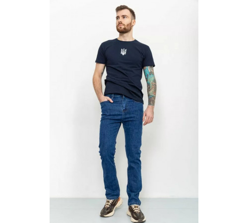 Джинси чоловічі демісезонні, колір синій, 190R501