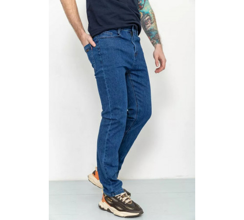 Джинси чоловічі демісезонні, колір синій, 190R501