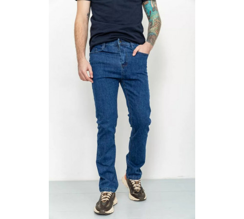 Джинси чоловічі демісезонні, колір синій, 190R501