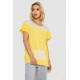 Женская пижама с принтом, цвет желтый, 243R1600-032-1